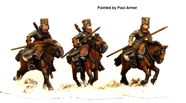 Napoleonic Russian Moscow Horse Opolochenie Galloping - Available to Order