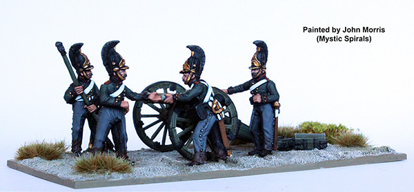Napoleonic Russian Horse Artillery Loading 6pdr - Available to Order