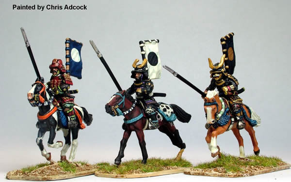 Samurai (1550-1615) Mounted Samurai w/ Yari, Charging 2 - Available to Order