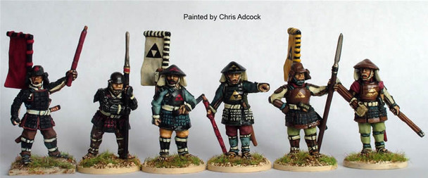 Samurai (1550-1615) Ashigaru Command, Standing - Available to Order