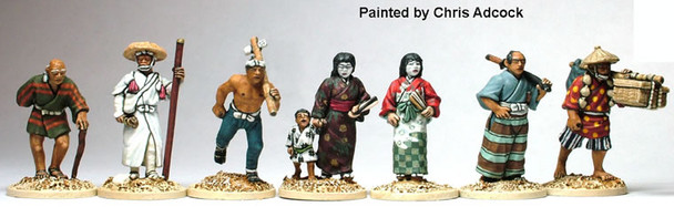 Samurai (1550-1615) Town People - Available to Order