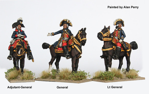 Napoleonic 1806-09 Saxon Army High Command - Available to Order