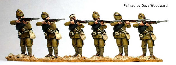 Sudan British Infantry Standing Firing, Indian Service Dress - Available to Order