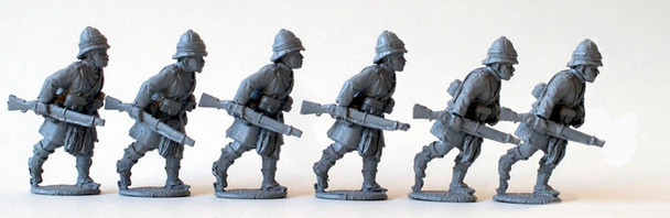 Sudan British Gordon / Cameron Highlanders, Advancing At Trail - Available to Order