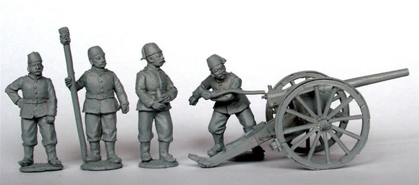 Sudan British Egyptian Crew Firing a Krupp 6pdr - Available to Order