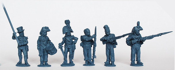 Napoleonic Ottoman Army 1790-1815 Infantry Command Standing, Part Uniformed, British Equipment 1810-12 - Available to Order