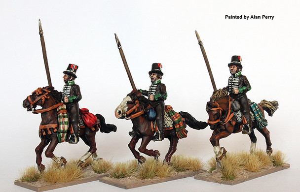 Napoleonic Ottoman Army 1790-1815 Lancers of Carmona Galloping - Available to Order