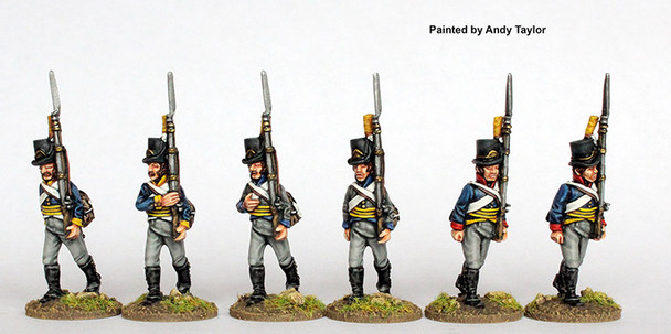 Napoleonic Swedish Infantry Marching 1808-09 - Available to Order