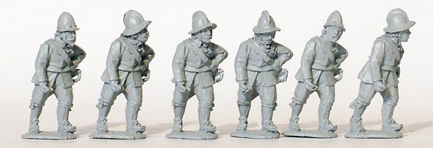 English Civil War Armoured Pikemen Marching 1 - Available to Order