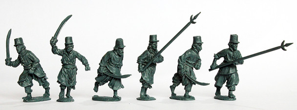 War of the Triple Alliance (1864-70) Paraguayan Dismounted Cavalry Advancing - Available to Order