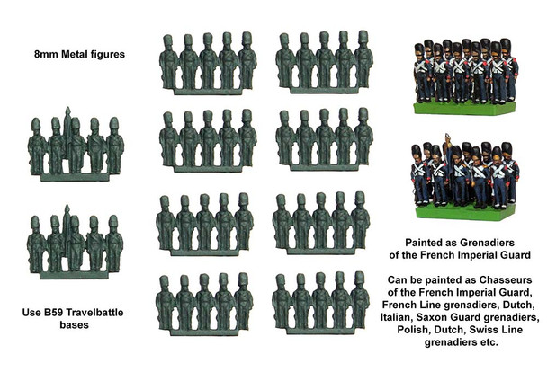 Travel Battle Guards / Grenadiers in Bearskins - Available to Order