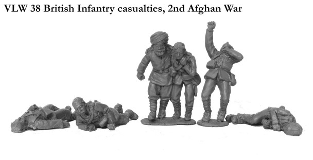Victoria's Little Wars British Infantry Casualties - Available to Order
