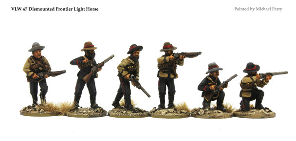 Victoria's Little Wars Dismounted Frontier Light Horse, Zulu War - Available to Order