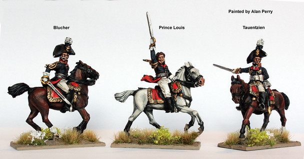 Napoleonic 1806 Prussian Army Mounted Generals 1 - Available to Order