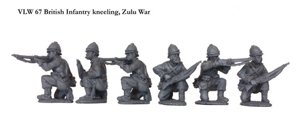 Victoria's Little Wars British Infantry Kneeling, Zulu War - Available to Order