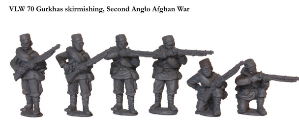 Victoria's Little Wars Gurkhas Skirmishing - Available to Order