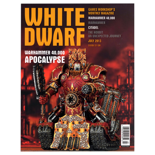 White Dwarf Issue July 2013