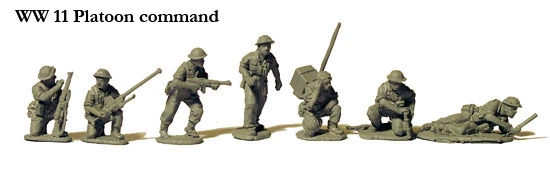 WWII British Platoon Command in BD Trousers - Available to Order