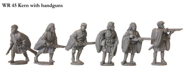 War of the Roses Irish Handgunners - Available to Order
