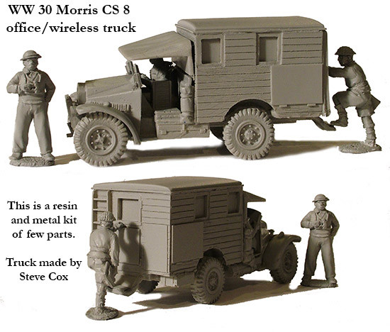 WWII British Morris CS8 Office / Wireless Truck - Available to Order