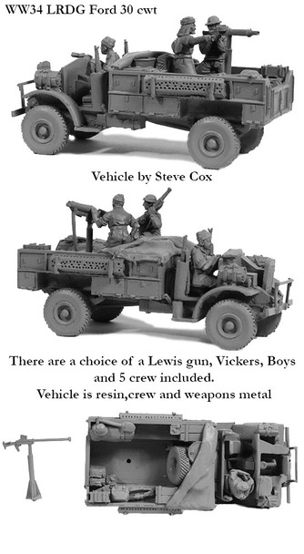 WWII British LRDG Ford 30cwt - Available to Order