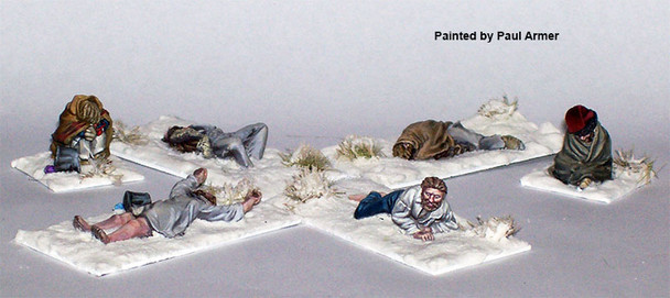Napoleonic French Frozen Casualties, Retreat from Moscow - Available to Order