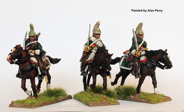 Napoleonic French Dragoons in Baggy Overalls, Rolled Manteau-Capote, Shouldered Swords, Spain 1808-13 - Available to Order