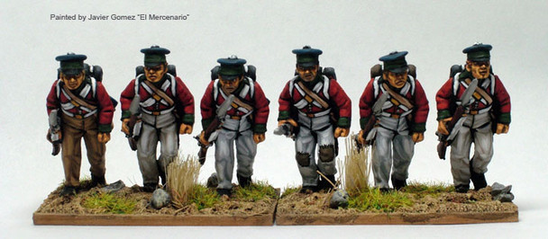 Carlist War Isabelino BAL Running at Trail, Shell Jackets & Peaked Caps - Available to Order