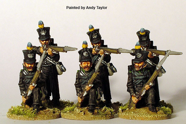 Napoleonic Brunswick Line Infantry Firing Line - Available to Order