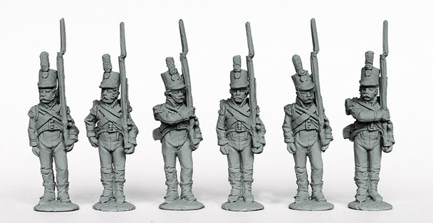 Napoleonic Portuguese Flank Companies Standing, Shouldered Muskets (Long Breeches) 1810-15 - Available to Order