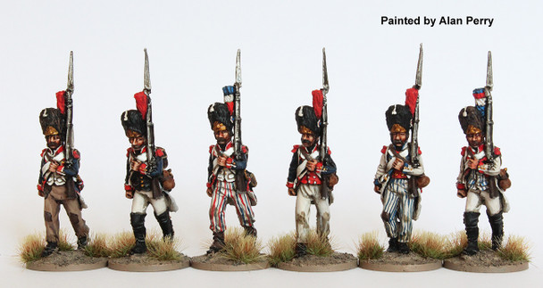 Revolutionary French Grenadiers, March Attack, Bearskins - Available to Order