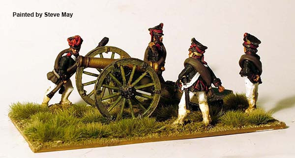 Napoleonic Russian Foot Artillery Firing 12pdr 1812 Kiwer - Available to Order