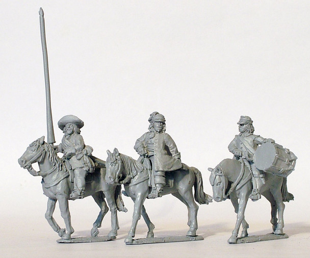 English Civil War Mounted Dragoon Command - Available to Order