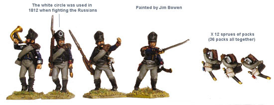Napoleonic Prussian Fusilier Conversion Pack - Available to Order