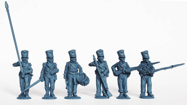 Napoleonic Ottoman Army 1790-1815 Infantry Command Standing, Bell-Top Shakos 1810-14 - Available to Order