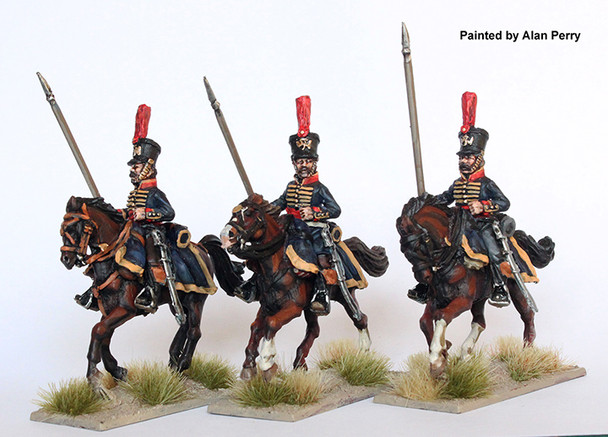 Napoleonic Ottoman Army 1790-1815 Guerrilla Lancers of Don Sanchez Galloping, Shakos - Available to Order