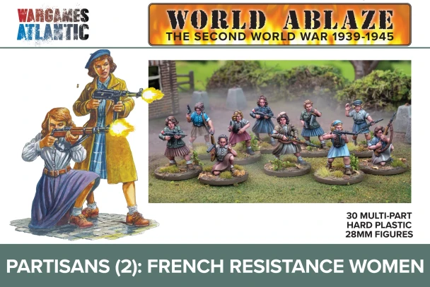 World Ablaze Partisans French Resistance Women