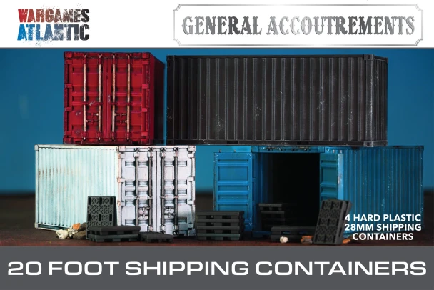 General Accoutrements 20ft Shipping Containers