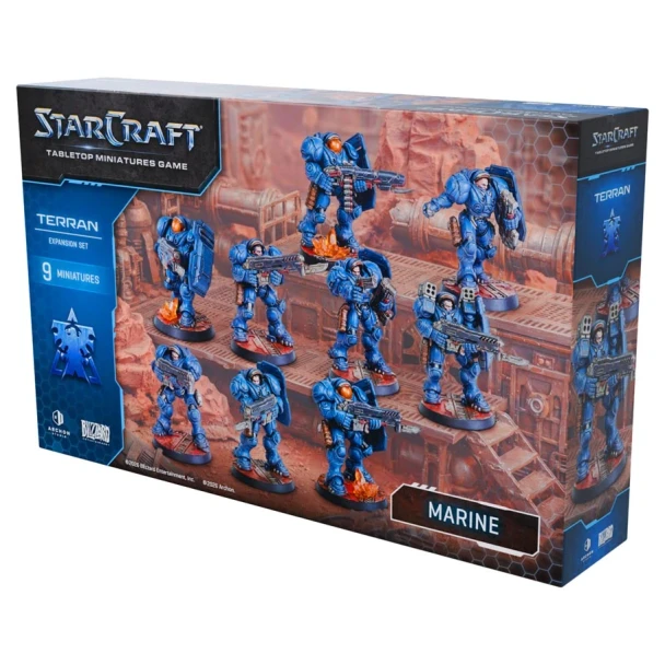 StarCraft Miniatures Terran Marine Expansion