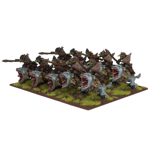 Kings of War Goblin Fleabag Rider Regiment