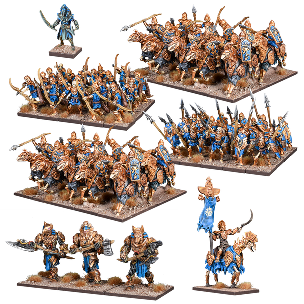 Kings of War Empire of Dust Mega Army