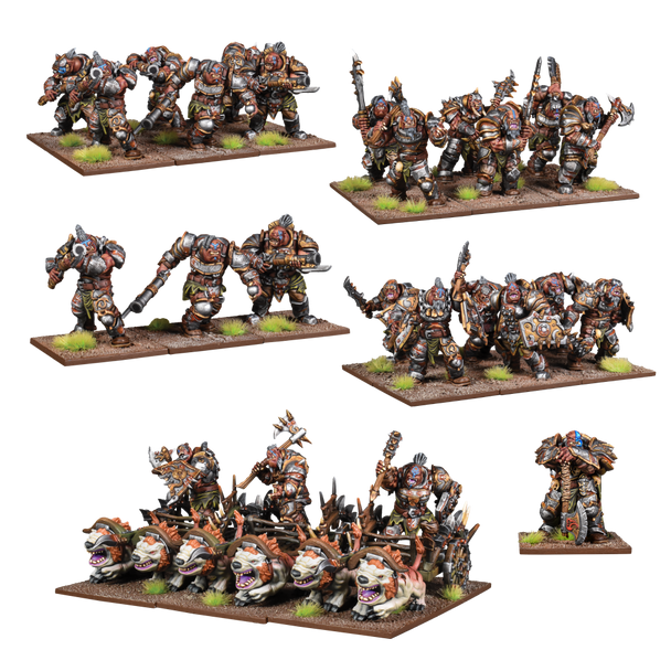 Kings of War Ogre Mega Army