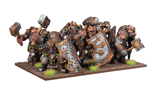 Kings of War Ogre Siege Breaker Horde