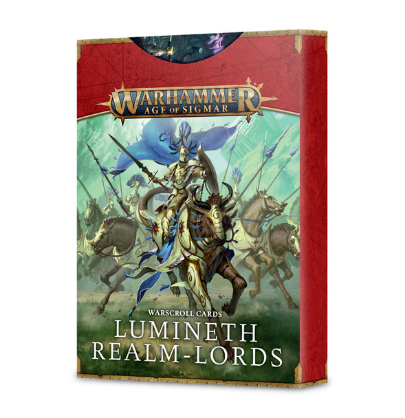 Warhammer: Age of Sigmar Warscroll Cards: Lumineth Realm-Lords (3rd)