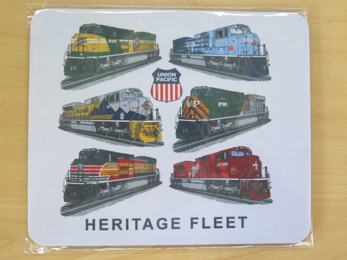 Union Pacific Heritage Locomotives Mousepad