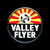46. Santa Fe "Valley Flyer" Passenger Train logo pin