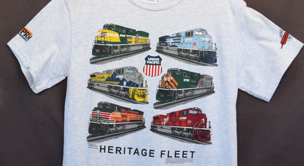 Union Pacific Heritage Fleet Locomotives T-Shirt