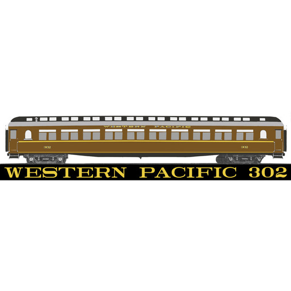 98.  Western Pacific 302 Passenger Car Pin
