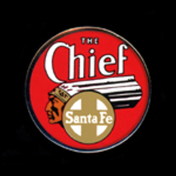 44. Santa Fe Chief Passenger Train Pin