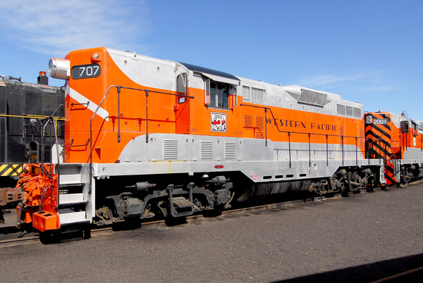 Western Pacific GP7 707 Run-A-Locomotive Deposit